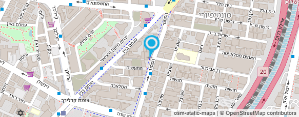 מפת הגעה אל העתקות ישראל