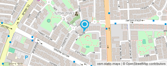 מפת הגעה אל עו"ד הליבני מיכל