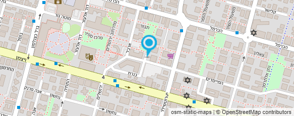 מפת הגעה אל אלכסנדרה סילבר קוסמטיקאית