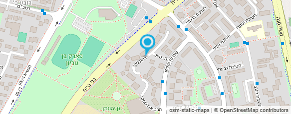 מפת הגעה אל פרסום יעל מור