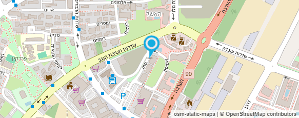 מפת הגעה אל שירותי בריאות כללית