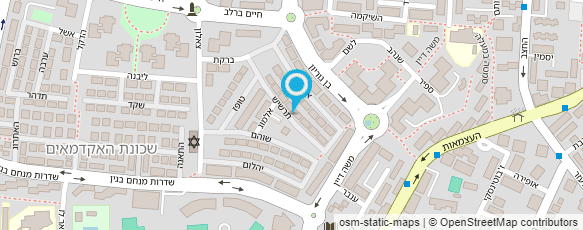 מפת הגעה אל נועה מנשה