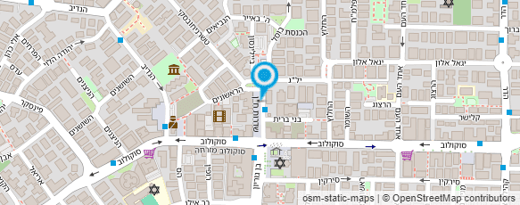 מפת הגעה אל אביטל בן הרוש מפת הגעה אל אביטל בן הרוש