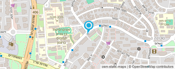 מפת הגעה אל רוני רוזנבוים מפת הגעה אל רוני רוזנבוים