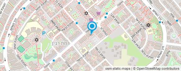 מפת הגעה אל שווארמה יפה שמסתובבת