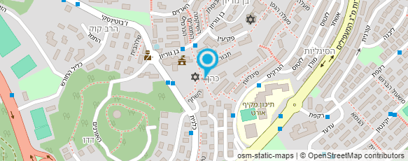 מפת הגעה אל ניסים מנעולים