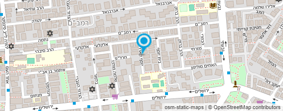 מפת הגעה אל OG  עיסויים