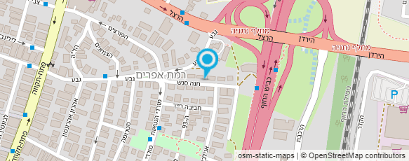 מפת הגעה אל BEN TECH מצלמות אבטחה