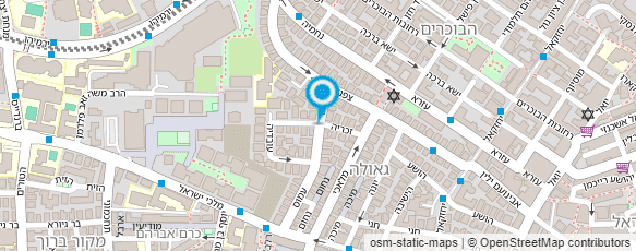 מפת הגעה אל הולי לאנד שיפוצים