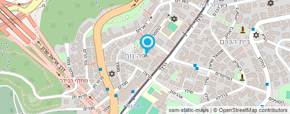 מפת הגעה אל יעל יערי - פסיכולוגית