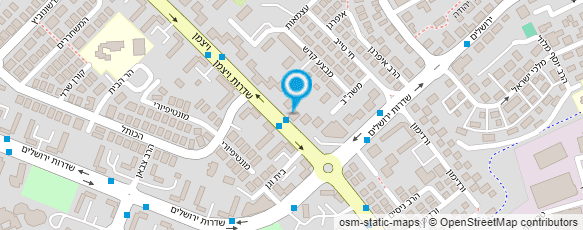 מפת הגעה אל אינסה ממרוט איפור ערב וכלות