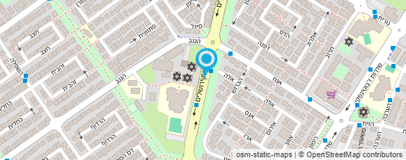 מפת הגעה אל סטודיו 7 studio