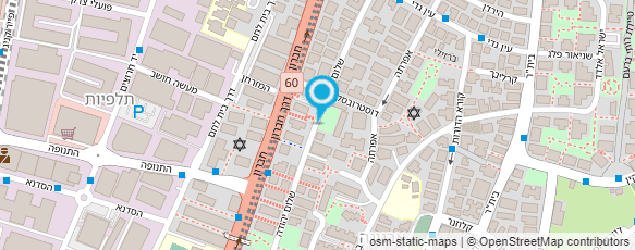 מפת הגעה אל עו"ד גיליס יהונתן