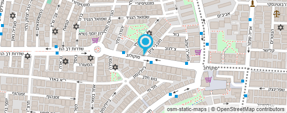 מפת הגעה אל אלעד גואטה שכפול שלטים