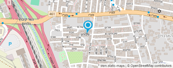 מפת הגעה אל אלון רובס מוצרי מחשב