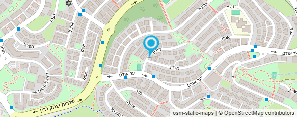 מפת הגעה אל יפה ירימי טיפול אנרגטי