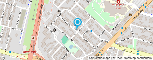 מפת הגעה אל איריס זיו מפת הגעה אל איריס זיו