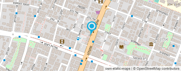 מפת הגעה אל גוני Goni