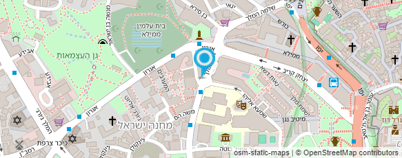 מפת הגעה אל עו"ד בורנשטיין דורון