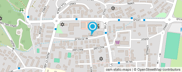 מפת הגעה אל פיצה העמק