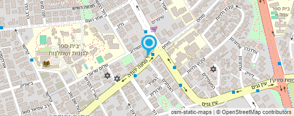 מפת הגעה אל איציק בוגנים