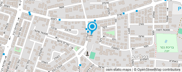 מפת הגעה אל קייטרינג גורמה