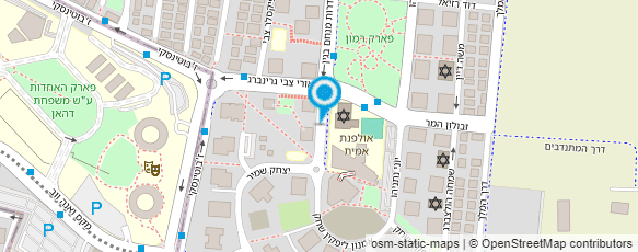 מפת הגעה אל הקצביה של עוזי