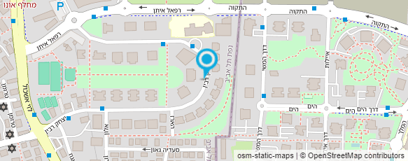 מפת הגעה אל עינב בורשטיין - קול הטבע