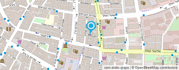 מפת הגעה אל עו"ד דר טליה