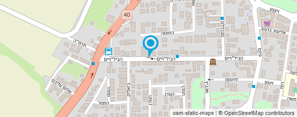 מפת הגעה אל קפה סרוויס service