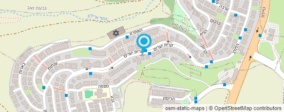 מפת הגעה אל א.פ התחדשות