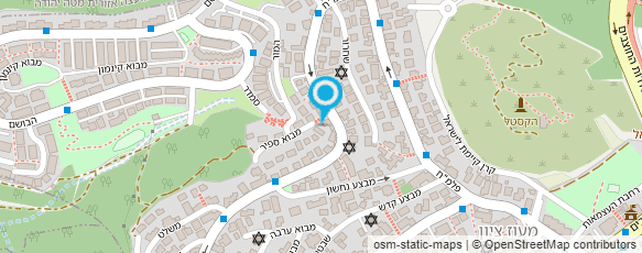 מפת הגעה אל בת אל - מאפרת