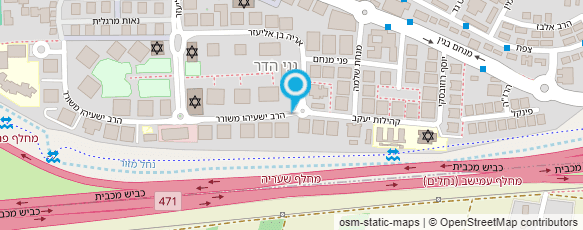 מפת הגעה אל אריאל רובינשטיין