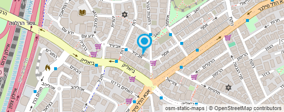 מפת הגעה אל שלומית - שיווק ונדל"ן