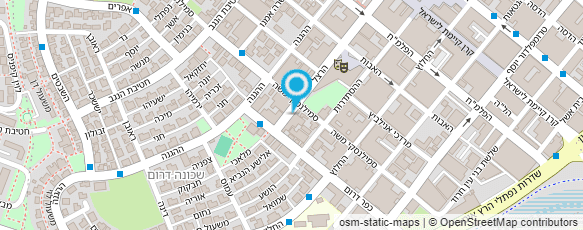 מפת הגעה אל עו"ד ונוטריון עזריה רחמים