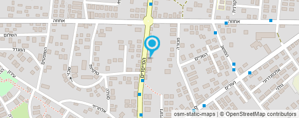 מפת הגעה אל שווארמה החסידה