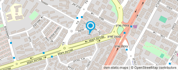 מפת הגעה אל הגלריה של דפנה