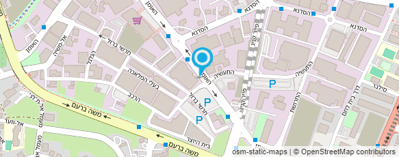 מפת הגעה אל ב. כהן חברה לבניין