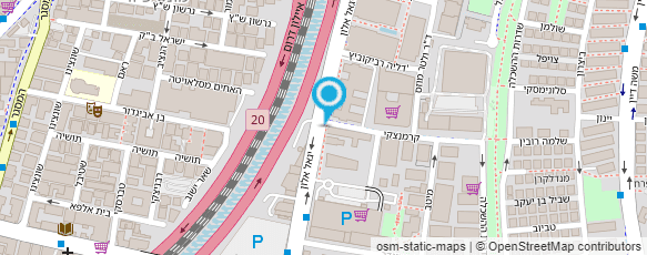 מפת הגעה אל משה חג'ג