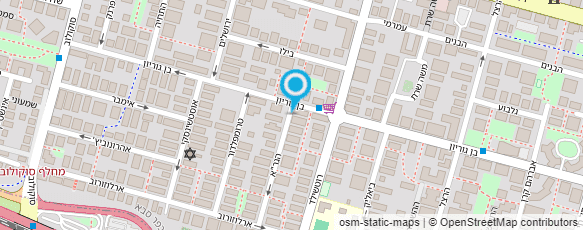 מפת הגעה אל דורית גולדפלד  טיפול  ברייקי