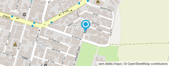 מפת הגעה אל א.ש הרמות