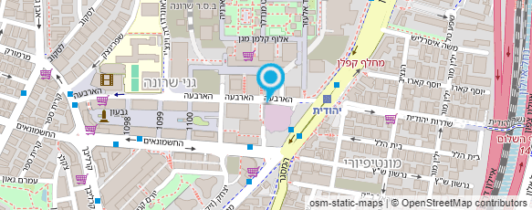 מפת הגעה אל עו"ד שלוש אלירן