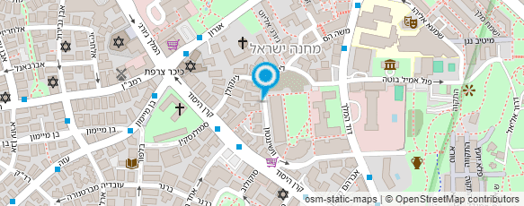 מפת הגעה אל עו"ד לוי רפי- רפאל