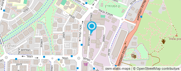 מפת הגעה אל מוסך הדר