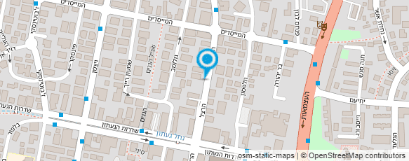 מפת הגעה אל ויטלי איפור קבוע