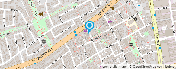 מפת הגעה אל פלאפל הכרם