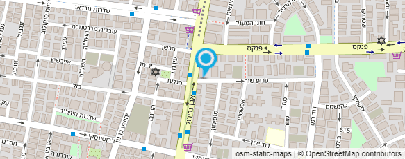 מפת הגעה אל שלי דני נטורופתית מפת הגעה אל שלי דני נטורופתית