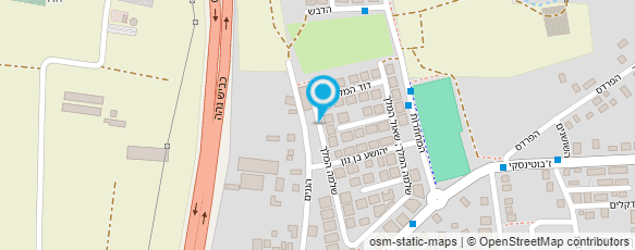 מפת הגעה אל עו"ד משיח בנימין