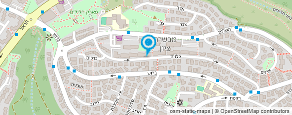 מפת הגעה אל s.y ניהול מבנים ופרוייקטים