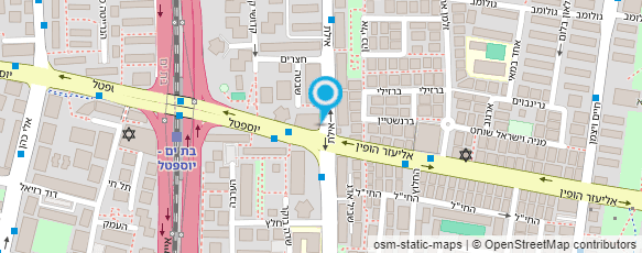 מפת הגעה אל play center - בר גיימינג